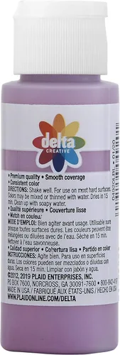 Miniatura 2 de Delta Creative 4920 CERAMCOAT 2 onzas, orquídea exótica, paquete de 1 Huerto exótico
