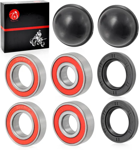 Miniatura 2 de Kit de cubierta de polvo para cubo de sello de rueda delantera para Yamaha carrito de golf G2 G8 G9 G11 G14 G16 G20 G21 G22 1985-2007 JN6-F5518-01