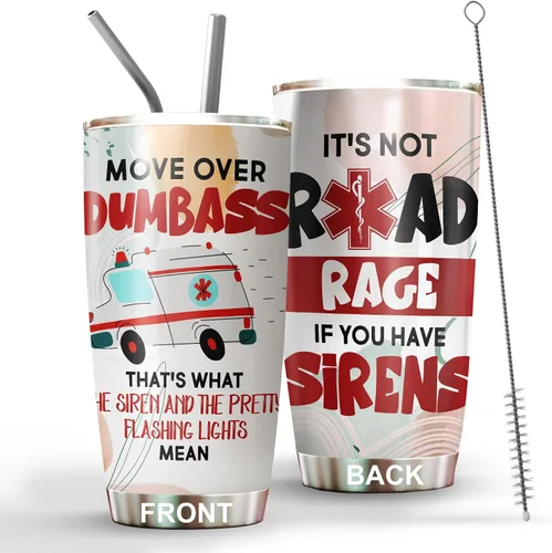 Miniatura 5 de Regalos EMT para Mujeres - Taza de Acero Inoxidable 20oz, Regalos de Apreciación de la Semana Feliz EMS al Por Mayor para Hombres, Accesorios