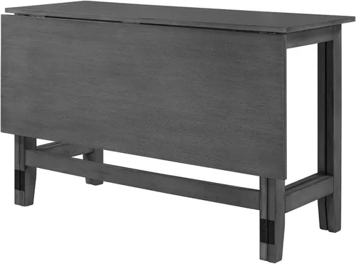 Miniatura 6 de LUMISOL Mesa de comedor extensible para 4 personas, mesa de comedor plegable pequeña para cocina, de 18 a 36 pulgadas, ahorro de espacio, fácil