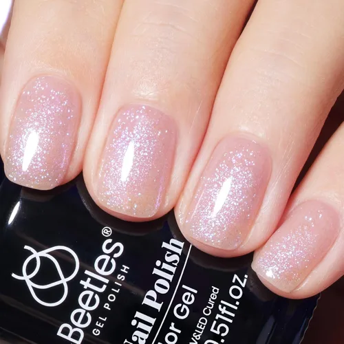 Miniatura 60 de Beetles - Esmalte de uñas de gel verde luminoso que brilla en la oscuridad, esmalte de uñas de gel que se absorbe con lámpara LED UV, arte de uñas