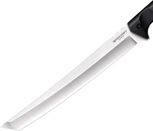 Miniatura 4 de COLD STEEL Warcraft San Mai III Tanto Point Cuchillo de Hoja Afilada como Navaja con Mango G-10 Militar Táctico de Hoja Fija con Vaina Secure-Ex