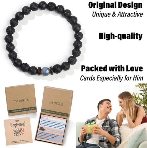 Miniatura 28 de Unique Bracelet Gifts To Son Grandson Dad Boyfriend Husband Brother Nephew Uncle Grandpa