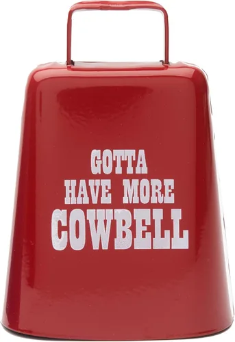 Miniatura 22 de Bevin Bells "Gotta Have More Cowbell" (X-Pequeño) Campana de Vaca de Kentucky con Color Cobre Hecha de Acero Fabricantes de Ruido Fuerte