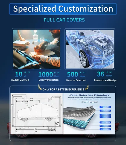 Miniatura 3 de Ajuste personalizado para funda de auto Audi, para todo tipo de clima, impermeable, para todo tipo de clima, protección UV, resistente al viento