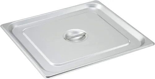 Miniatura 4 de Tiger Chef Cubierta para mesa de vapor de acero inoxidable de tamaño completo de 1/1, tapas de sartén de vapor de tamaño completo sólido