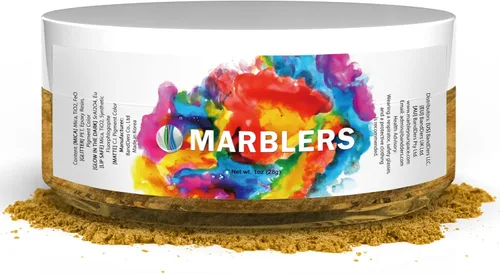 Miniatura 47 de MARBLERS - Polvo de mica de grado cosmético, nacarado, no tóxico, vegano, libre de crueldad, sombra de ojos, esmalte de uñas, arte de uñas, [Gris]