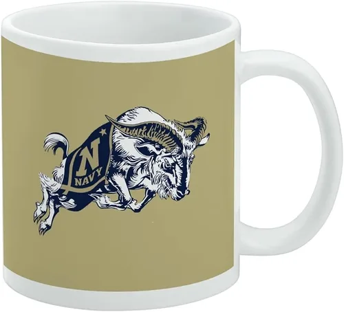 Miniatura 213 de GRAPHICS & MORE Taza de café de cerámica con logotipo secundario de la Universidad Bob Jones, tazas de regalo novedosas para café, té y bebidas Logo