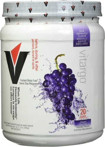 Miniatura 4 de Vitargo Polvo de Carbohidratos Alimenta el Glicógeno Muscular 2 Veces Más Rápido 1 Libra Uva Polvo de Recuperación Pre y Post Entrenamiento
