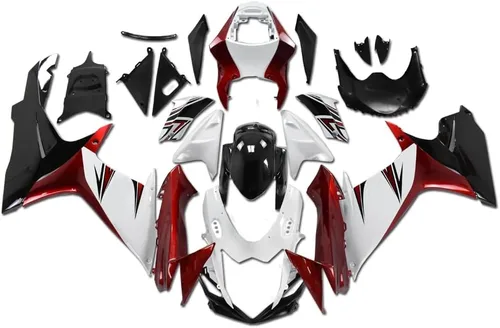 Juego de carenado de plástico blanco y rojo para Suzuki GSXR 600/750 2011-2020 GSXR 600/750 ABS carrocería de repuesto GSX-R 600 750 Y063