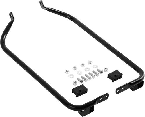 Miniatura 2 de TCT-MOTORPARTS Kit de soporte de alforja para Harley Road King Glide Electra Glide FLHT CVO Street Glide Classic1997-2008 07 Negro A# Negro