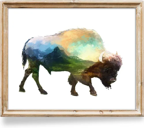 Miniatura 12 de DREAM BIG PRINTABLES Impresión artística de flechas y plumas de acuarela - Sin marco - 8x10 Patrimonio nativo americano - Decoración de pared boho