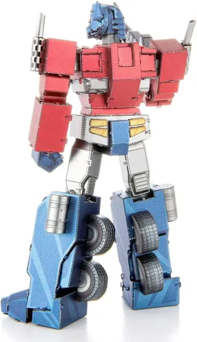 Miniatura 3 de Metal Earth Fascinations Transformers Optimus Prime Color 3D Kit de modelo de metal
