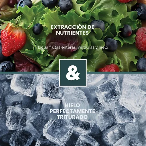 Miniatura 7 de Ninja Licuadora Nutri Pro Una porción Para batidos, salsa, batidos y bebidas congeladas Incluye 2 tazas y tapas para batidos Tritura