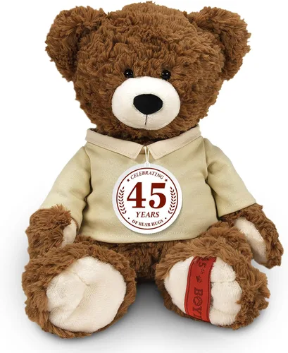 Miniatura 9 de Enesco Boyds Bears Emma Boydsley - Oso de peluche de 45 aniversario, peluche suave coleccionable de alta calidad para edades de 1 en adelante