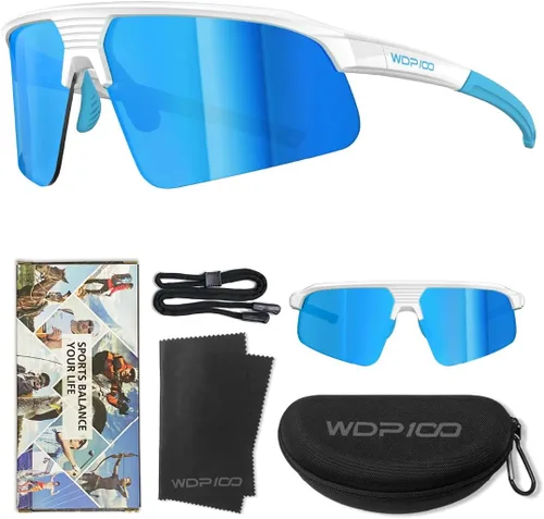 Miniatura 3 de Q217 HD Gafas de sol polarizadas para mujeres y hombres, ciclismo, correr, pesca, senderismo, golf, béisbol, voleibol, deportes al aire libre, Q217
