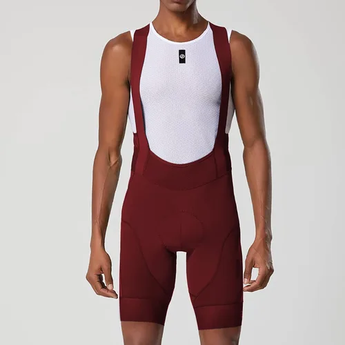 Miniatura 2 de Ciclismo baberos hombres Ciclismo Bib Shorts Hombres Road Bike Bicicletas Transpirable Acolchado Riding Tights Bib Shorts Ciclismo Hombres