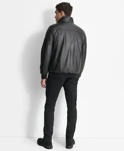 Miniatura 4 de DKNY Men's Faux Leather Soft Durable Jacket