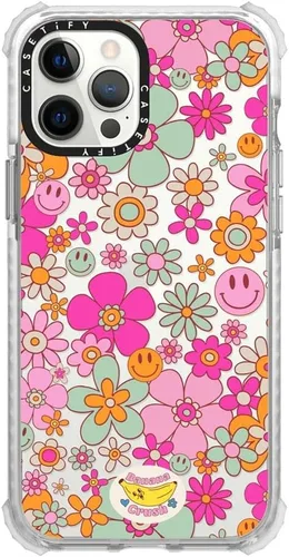Miniatura 6 de CASETiFY Ultra Impact - Funda para iPhone 12 Pro Max (protección contra caídas de 9.8 pies), estampado de vaca, transparente