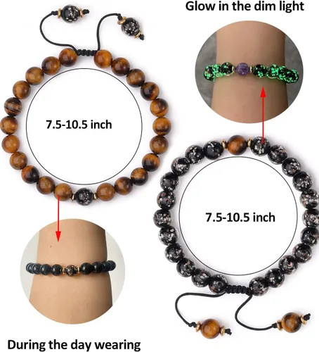 Miniatura 5 de Pulseras de novio y novia para parejas, promesa de Pinky Promise, lindo corazón a juego, novio, novia, aniversario, joyería de cristal, regalo