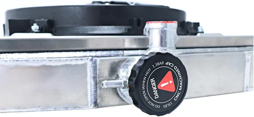 Miniatura 7 de Radiador de aluminio de 3 filas para Jeep Willys 1955-1958, 1959-1971 Jeep CJ3 CJ5 CJ6 2.2L 3.7L 4.2L 5.0L MT