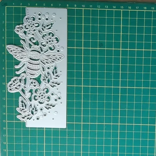 Miniatura 7 de Troqueles de álbum de recortes, troqueles de tiras de marco metálico para hacer tarjetas, plantilla de perforación para manualidades de papel