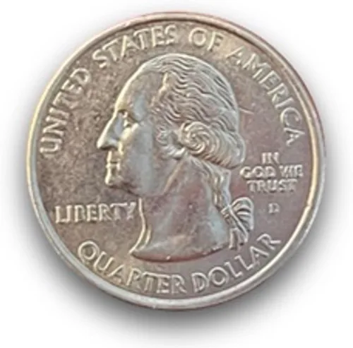 Ted's Sterling Magic Monedas de cuarto de doble cara genuinas de Estados Unidos con instrucciones para trucos de magia (1 moneda, doble cabeza)