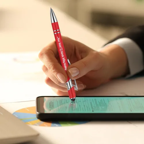 Miniatura 6 de Jetec Paquete de 10 bolígrafos CNA a granel, regalos de agradecimiento para enfermeras con citas inspiradoras, regalos de la semana de la CNA