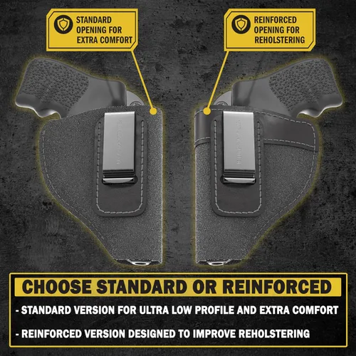 Miniatura 4 de Fabricado en Estados Unidos – Funda de piel de gamuza .380 Compatible con Sig P238, P290, Ruger LCP, LCP2, Walther PPK, S&W Bodyguard .380 y Most