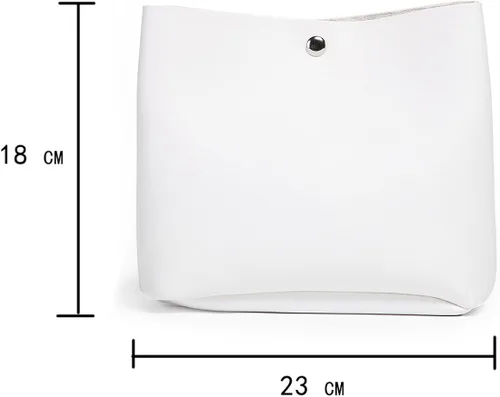Miniatura 3 de FANCY LOVE - Bolso bandolera para playa con diseño de agua, transparente