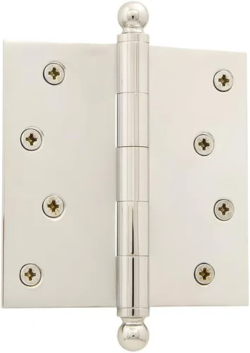 Miniatura 114 de Grandeur Hardware 824304 Bisagra residencial con punta de bellota de 3.5 pulgadas con esquinas de radio de 5/8 pulgadas en peltre antiguo
