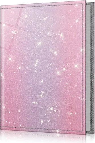 Miniatura 15 de Fintie Photo Album 4x6 Photos - 52 Pockets Small Mini Capacity Premium Vegan Leather Cover, Portable Wallet Albums for Family Wedding Boys Girls