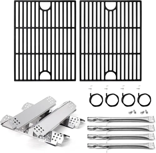 Miniatura 14 de Piezas de repuesto para parrillas de gas Nexgrill 720-0864M 720-0864 de 2 quemadores, kit de piezas para rejillas de parrilla 720-0864M