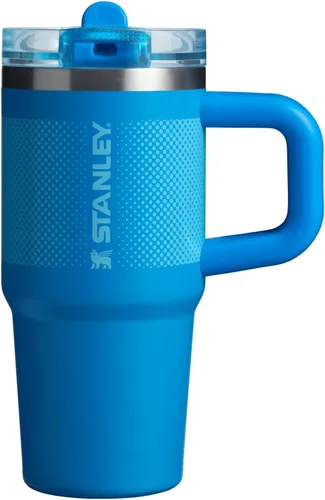 STANLEY Quencher ProTour - Vaso con popote abatible con tapa a prueba de fugas, 14 onzas, popote y asa integrados, portavasos compatible para