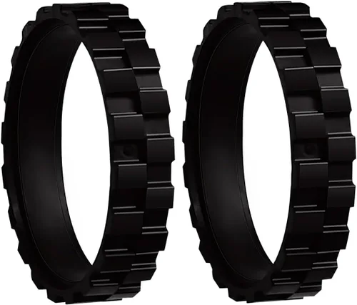 Miniatura 2 de Reemplazo de neumáticos para iRobot Roomba s9/s9+S Series Piezas de repuesto de rueda delantera con cepillo lateral