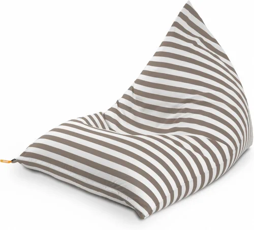 Miniatura 20 de Jaxx Twist - Puf para exteriores, diseño de rayas negras y blancas