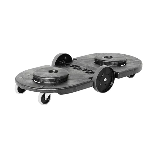Rubbermaid Commercial Products Carrito de basura BRUTE, ruedas, negro, para restaurantesparte trasera de casaoficinasalmacenesaeropuertosentornos