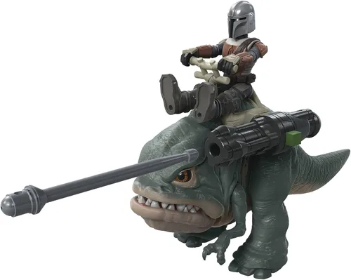 Miniatura 4 de Star Wars Hasbro Mission Fleet Expedición Clase The Mandalorian, Blurrg, Remanente Stormtrooper Toys, Batalla del Yermo