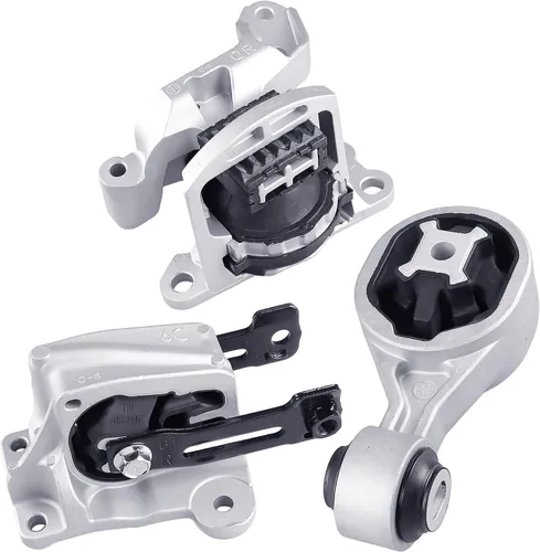 Miniatura 16 de Kit de montaje de motor y transmisión, 3 piezas, compatible con Nissan Sentra 1995-1999, 200SX 1995-1998 Reemplazar A6324 A6379 A6398
