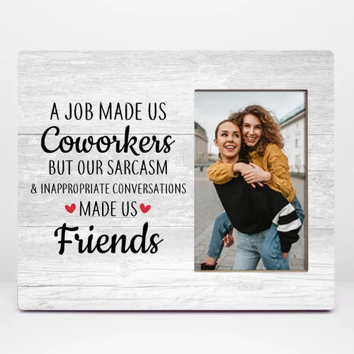 Miniatura 7 de Orchroma Marco de Fotos Best Friend Forever, Regalos de Amistad a Larga Distancia para Mujeres BFF Mejores Amigas, Marco de Fotos 4x6 (Gris)