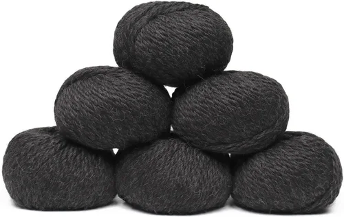 Miniatura 47 de Juego de 3 madejas 100% de lana de alpaca bebé, peso voluminoso, fabricadas en Perú, celestial suave y perfecto para tejer y tejer a ganchillo