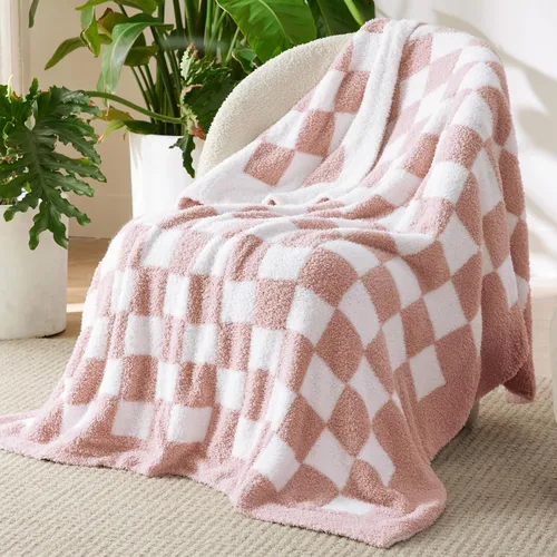 Miniatura 20 de Bedsure Manta Decorativa de Otoño para Sofá - Súper Suave, Acogedora y Cálida Manta de Punto Esponjosa, Transpirable, GentleSoft, Ligera para Cama