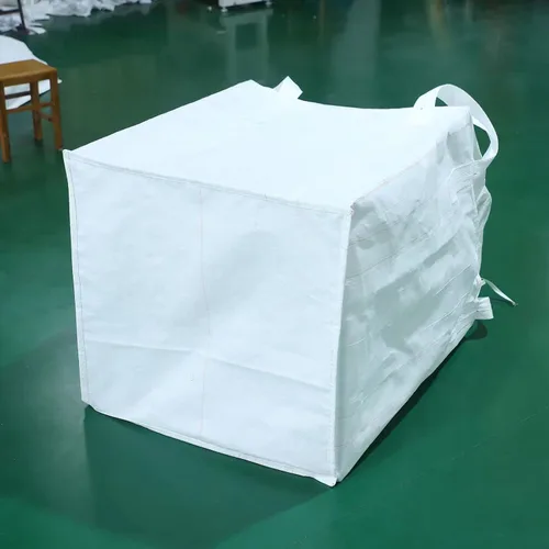Miniatura 6 de FIBC Bolsas a granel, paquete de 2, 1 tonelada, 35 x 35 x 43 pulgadas Polipropileno tejido, 4 ojales de elevación, parte superior de lona, bolsas