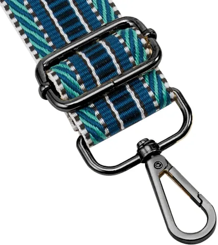 Miniatura 179 de ZOOEASS Hebillas de níquel Correa ancha para el hombro ajustable de repuesto para cinturón de pistola, hebilla de guitarra estilo bandolera
