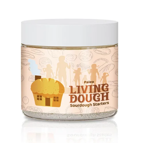 Miniatura 21 de Living Dough - Cultura de Masa Madre Amistosa Amish de 55 Años - Masa Madre Dulce y Orgánica para Hornear - Para Pan Artesanal, Masa para Pizza