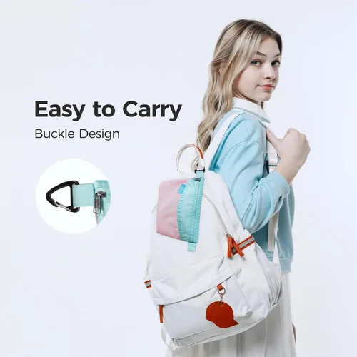 Miniatura 5 de pack all Bolsa con cremallera de material resistente al agua, bolsa de malla con cremallera para almacenamiento, viajes, oficina (mediano, rosa)