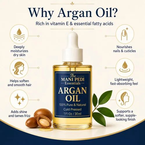 Miniatura 4 de TMPE Aceite de argán 100% puro, prensado en frío. Fuente natural de vitamina E y antioxidantes. Aceite de uso diario para cabello, piel y cuerpo, 1