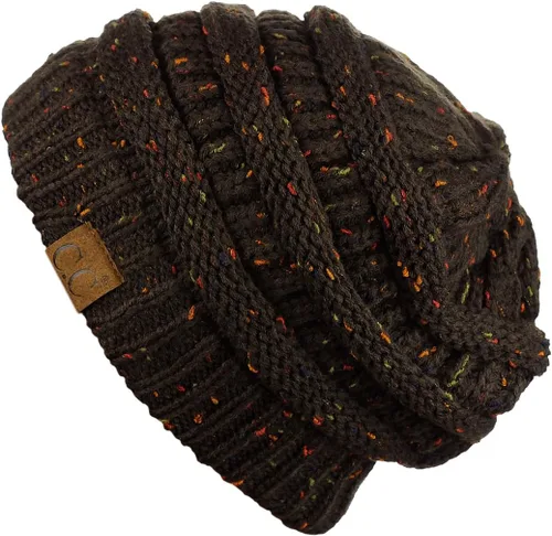 Miniatura 572 de C.C Trendy Warm Chunky Soft Stretch Cable Knit Beanie