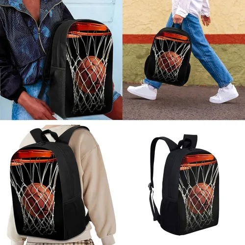 Miniatura 79 de HUGS IDEA Juego de 3 bolsas escolares con aislamiento térmico para el almuerzo, estuche para lápices