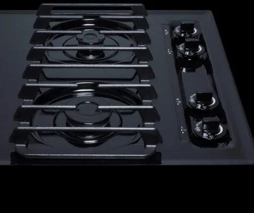 Miniatura 6 de Summit TTL053S - Placa de cocina a gas de 4 quemadores de 30 pulgadas, color negro